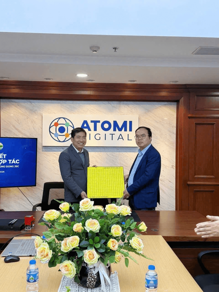 껀터 과학공학연구소 - Atomi Digital 협력: 핀테크 활성화 추진