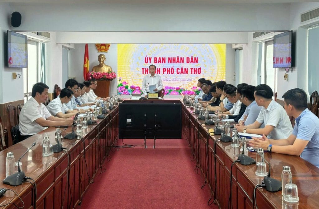 Ông Lê Công Lý, Phó Chủ tịch Thường trực UBND TP. Cần Thơ phát biểu